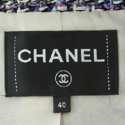 Áo khoác không cổ CHANEL 634561