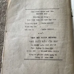 Thơ Hồ Xuân Hương  796852