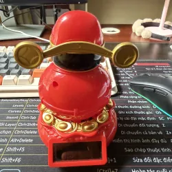 Thần tài lắc lư chạy năng lượng mặt trời 1017722