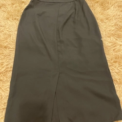 Váy bút chì lụa lanh  536670