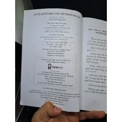 [59K/kg] 20 tuổi quyết định cuộc đời người đàn ông Đỗ Bằng Trình 2017 mới 90% HCM2306 441412