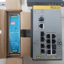 Thiết bị Switch AT-IE340-12P.
Chính hãng Allied Telesis 1044611