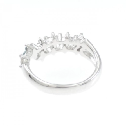 Nhẫn kim cương hoa K18WG 0.34CT - Hàng hiệu Authentic 852638