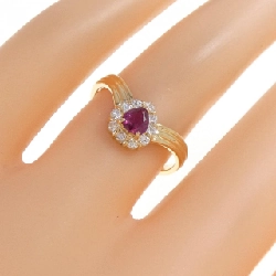 Nhẫn ruby 750YG 668366