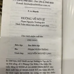 Tủ Sách Tinh Hoa: Đường Về Nô Lệ ( sách hiếm )♟️ 751456