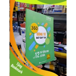 (TẶNG BOOKMARK) 360 Động từ Bất Quy Tắc Và 12 Thì Tiếng Anh Cơ Bản - TheWindy - 2018 mới 90% - HỌC NGOẠI NGỮ - RBK3012