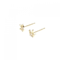 K18YG Bông tai kim cương 0.02CT - Hàng hiệu Chính hãng 873242