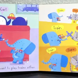 Board book Train! – Cuốn board book siêu cưng cho bé mê tàu hoả 927851
