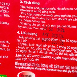 Men sinh học ủ phân, lót chuồng, khử mùi hôi cống rãnh loại 0.5 kg 162983