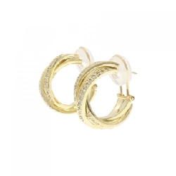 K18YG Bông tai Kim cương 0.98CT - Hàng hiệu Chính hãng 875191