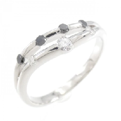 Nhẫn kim cương K18WG 0.28CT