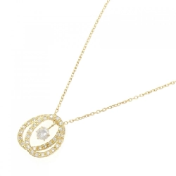 K18YG 2WAY Dây chuyền kim cương 0.56CT - Hàng hiệu Chính hãng 859534