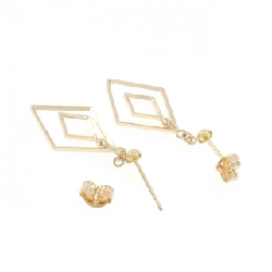 K18YG Bông tai - Hàng hiệu Authentic 871998