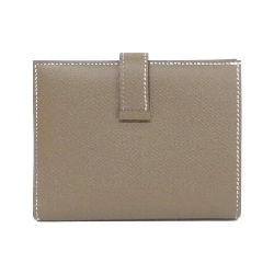 【Sản phẩm chưa sử dụng】Ví compact Hermès Bearn 039790CK 620972