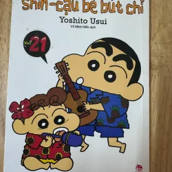 Sách Truyện tranh Shin-cậu bé bút chì Vol. 21 Yoshito Usui