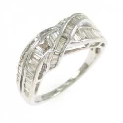 Nhẫn kim cương K18WG 0.70CT