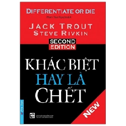 Khác Biệt Hay Là Chết 2021 - Jack Troit - Steve Rivkin New 100% HCM.PO 34198