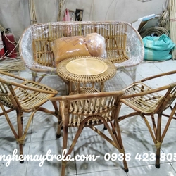 Bàn ghế mây sò phòng khách 443096