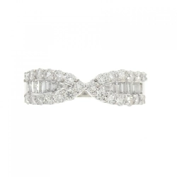 Nhẫn kim cương K18WG 0.81CT 672635