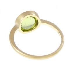 Nhẫn Peridot K18YG 3.40CT - Hàng hiệu Chính hãng 854408