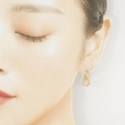 K18YG Bông tai - Hàng hiệu Authentic 864937