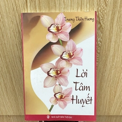 Tập thơ ""Lời tâm huyết'"" - Trương Thiên Hương