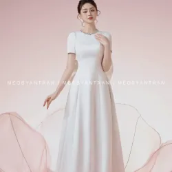 Váy cưới Meo store, size M, đơn giản, sang trọng  1010001