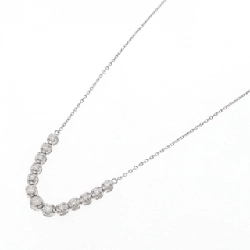 K18WG Dây chuyền kim cương 0.25CT - Hàng hiệu Chính hãng 860447