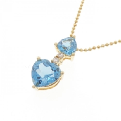 K18YG/750YG Blue Topaz Necklace - Hàng hiệu Authentic 858153