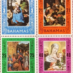 Bộ Tem Christmas 1976 - Giáng Sinh 1976 510015