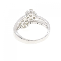 Nhẫn kim cương K18WG hoa 1.04CT 672678