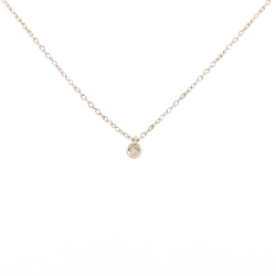 Dây chuyền kim cương Agat 0.01CT - Hàng hiệu Authentic