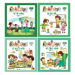 Combo Rèn Luyện Tính Cách Cho Bé 3-6 Tuổi - Bé Quyết Đoán, Lắng Nghe, Sâu Sắc, Tài Năng - Tuần Của Bé Tháng 10 - Bộ 4 Cuốn - Dương Hà Ngân