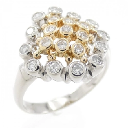 Nhẫn kim cương PT/K18YG 0.35CT