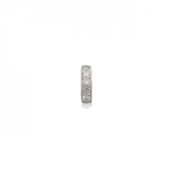 K14WG Bông tai kim cương 0.10CT một bên - Hàng hiệu Chính hãng