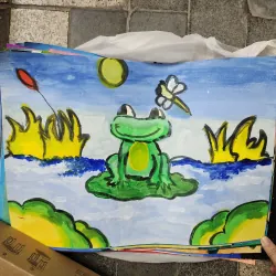 Combo 25 bức tranh vẽ acrylic về phong cảnh