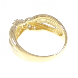 Nhẫn kim cương K18YG 0.35CT 671882