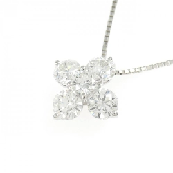 Dây chuyền kim cương hoa PT900/PT850 2.013CT - Hàng hiệu Authentic 857117