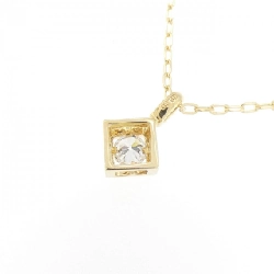 Dây chuyền kim cương K18YG 0.10CT - Hàng hiệu Chính hãng 859263