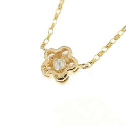 K18YG Hoa Kim Cương Dây Chuyền 0.10CT - Hàng hiệu Chính hãng 856456