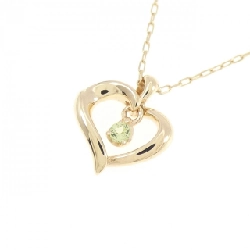 4゜C Heart Peridot Necklace - Hàng hiệu Authentic 841980