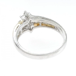 Nhẫn kim cương PT900/K18YG 0.52CT - Hàng hiệu Authentic 852772