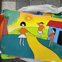 Combo 22 tranh vẽ acrylic chủ đề phong cảnh 799973