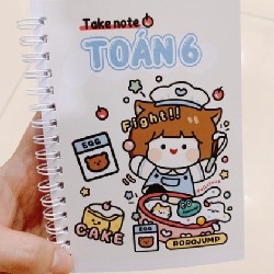 Sổ tay Takenote Toán các lớp 3-4-5-6-7-8-9-10-11-12 đóng lò xo siêu xinh - Ry Store 22607