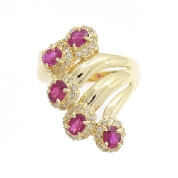 Nhẫn Ruby K18YG - Hàng hiệu Chính hãng 847782