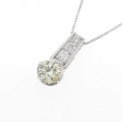 K18WG Dây chuyền kim cương 0.50CT - Hàng hiệu Chính hãng 865458