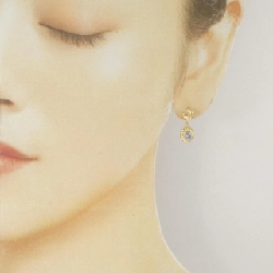 Bông tai Sapphire K18YG 0.52CT - Hàng hiệu Chính hãng 870781