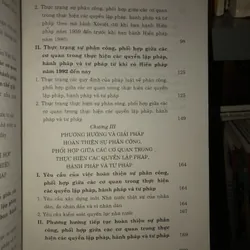 Phân công phối hợp giữa các cơ quan trong thực hiện các quyền lập pháp hành pháp, tư pháp 696794