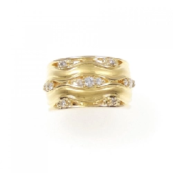 Nhẫn kim cương K18YG 0.30CT 670389