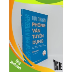 (TẶNG BOOKMARK) Phỏng vấn tuyển dụng thật đơn giản mới 80% bị ố nhẹ 2015 RBK0809
